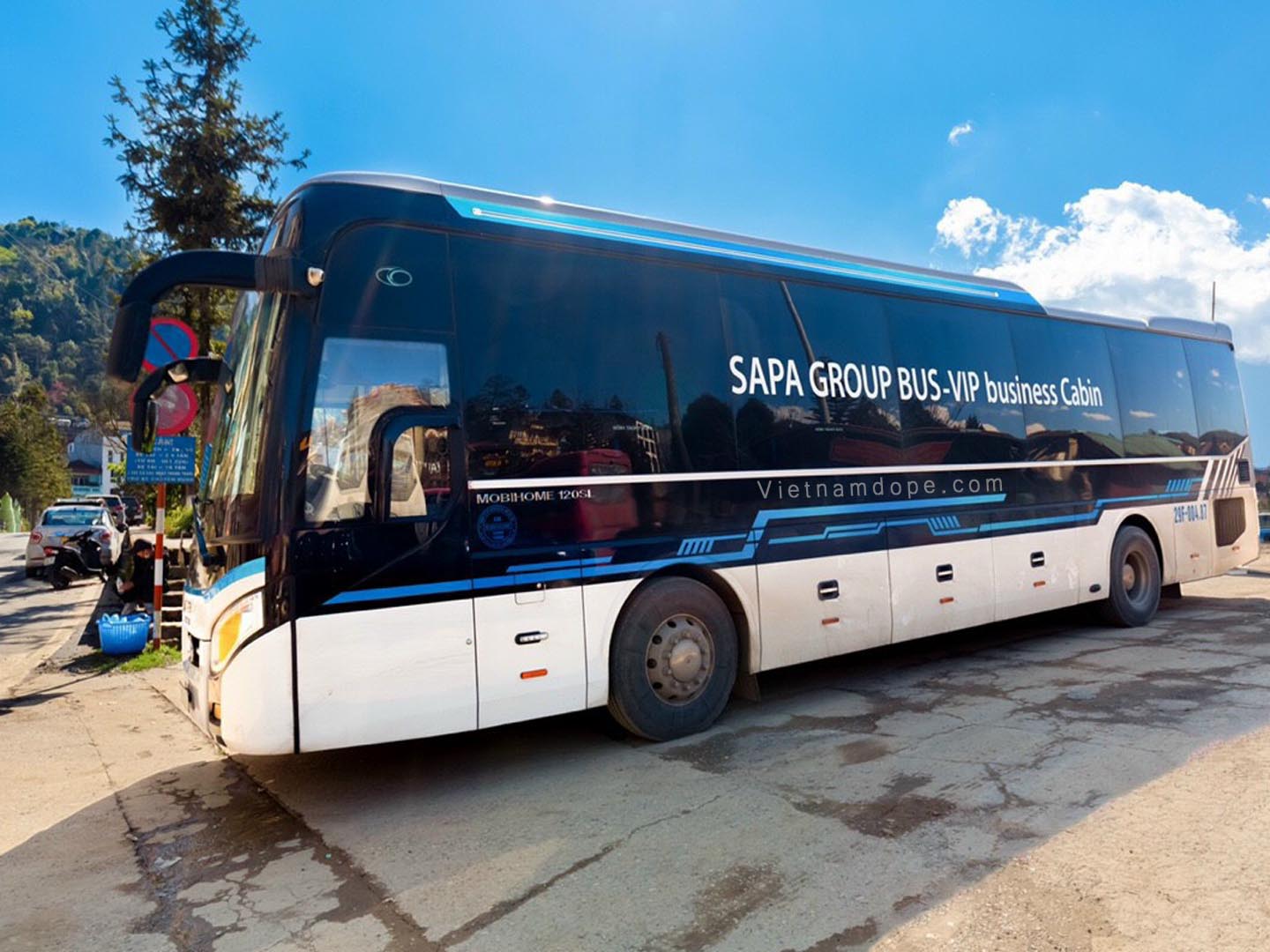 cabin sleeping bus from hanoi to sapa - Group Bus 