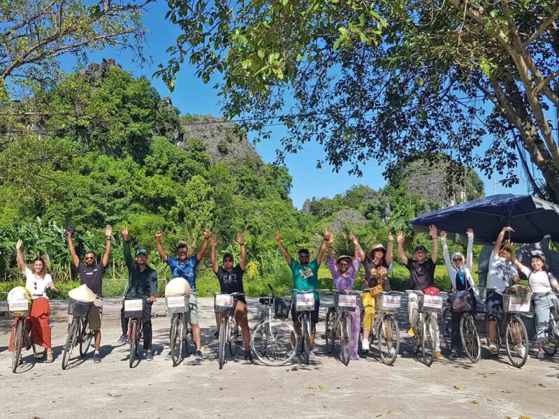 BAI DINH/HOA LU – TRANG AN – MUA CAVE - TAMCOC – CYCLING 2D1N