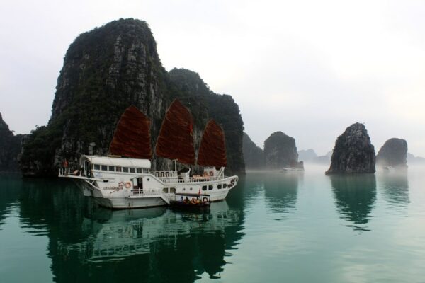 Halong Bay in winter