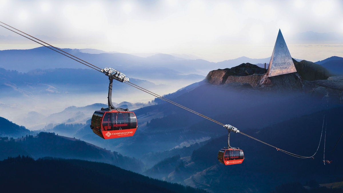 Cable car station sapa