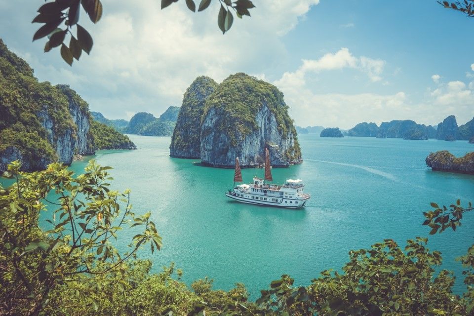 What is average temperature in Halong Bay?