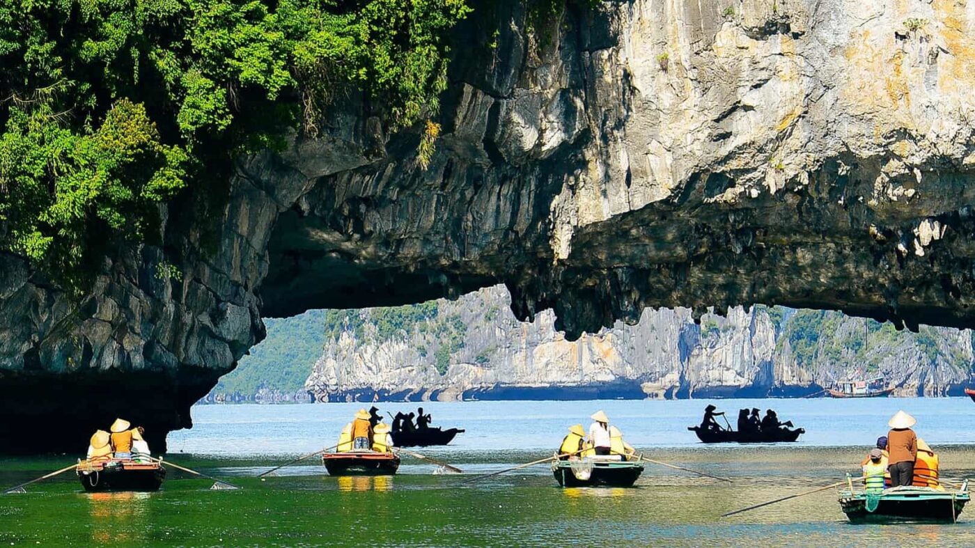 Caves in Ha Long Bay