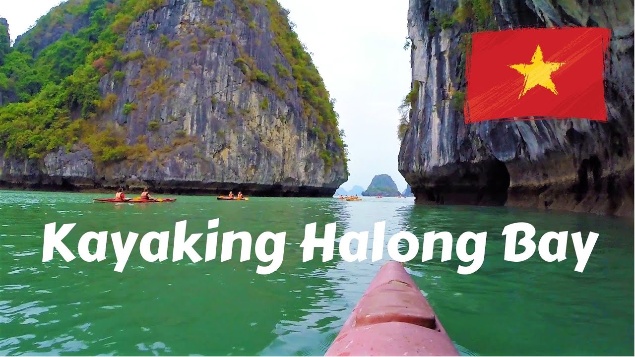 Kayaking in Ha Long Bay